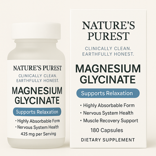 Magnesium Glycinate - Gentle Sleep & Muscle Recovery